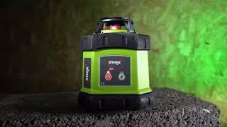 Imex E60 400m Red Rotary Laser Level [upl. by Fineman438]