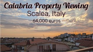 Calabrian Property Viewing The Apartment I Purchased scalea calabria italianproperty italy [upl. by Negam]