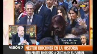 Visión Siete El adiós a Kirchner El ruralista que emocionó a Cristina [upl. by Patten923]