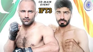 IFT Season 3 co main event Rafiq afridi VS Pradeep full fight combatsport fightnight martialarts [upl. by Lyman]