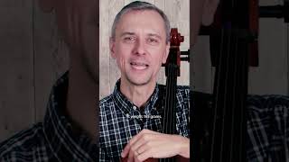 Will my string BREAK again🤪Trying DOUBLE BASS bow on CELLO doublebass cello shortmusic [upl. by Dayir]