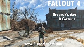 Grognaks Axe amp Costume  Exact Locations Revealed  Hubris Comics  Fallout 4 [upl. by Yla]