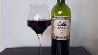 0299  Vinho El Enemigo Malbec 2018 vinho vino wine [upl. by Shah333]