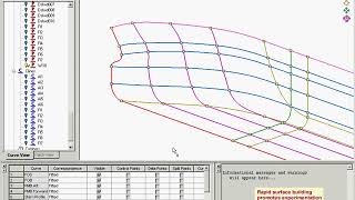 LinesFace Design Hullform Using tribon M3 or Aveva Marine [upl. by Ataeb]