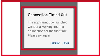 How To Fix Connection Timed Out Problem Solve Videoder app in Mobile [upl. by Airdnazxela430]