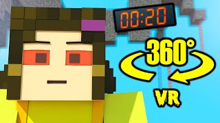 SQUID GAME  360° Video Minecraft VR  Red Light Green Light [upl. by Asare]