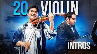 TOP 20 GREATEST CLASSICAL VIOLIN INTROS 🎻 [upl. by Radbourne420]