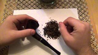 Pipe Smoking  How To Pack A Pipe [upl. by Enelrahs]