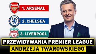 A TWAROWSKI przewiduje TABELĘ PREMIER LEAGUE 2324 Kto zostanie KRÓLEM STRZELCÓW [upl. by Therese]