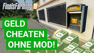 Tipps amp Tricks LS19 Ganz einfach Geld cheaten ohne Mod Anleitung [upl. by Leidba]