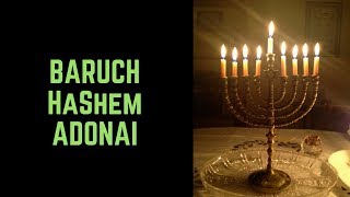 Baruch HaShem Adonai with Lyrics [upl. by Romilly]