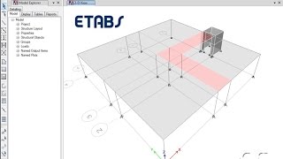 ETABS  12 Occupancy Loads using Shell Uniform Load Sets Watch amp Learn [upl. by Leveroni]