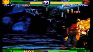 street fighter Alpha 3 Akuma combos [upl. by Callery324]