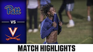 Pitt vs Virginia ACC Mens Soccer Highlights 2023 [upl. by Belva]