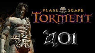 Lets Play Planescape Torment Deutsch 01  Einleitung u Charaktererstellung [upl. by Aissatsana]