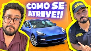 EL TESLA MODEL 3 DE GABO SALAZAR DE autodinamico [upl. by Akihsat502]