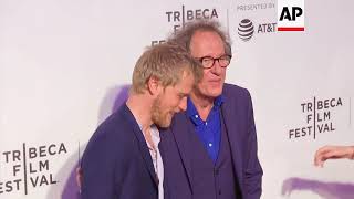 Geoffrey Rush denies inappropriate behavior at theater [upl. by Staten798]