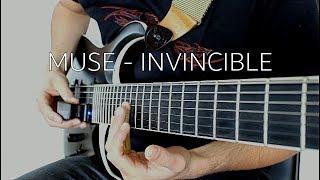 Muse  Invincible guitar cover [upl. by Barde]