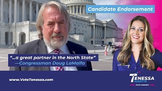 Congressman Doug LaMalfa Endorses Tenessa Audette for California State Assembly [upl. by Levins]