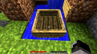 Minecraft Water elevator Works in 152 [upl. by Terrijo]