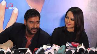 Action Jackson Movie Promotion  Ajay Devgan  Sonakshi Sinha  Prabhudeva [upl. by Echikson]