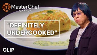 Salmon Wellington Showdown  MasterChef Canada  MasterChef World [upl. by Raquel651]