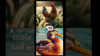 dark versus hen animals animalcomparison shorts zassing [upl. by Ahsead]