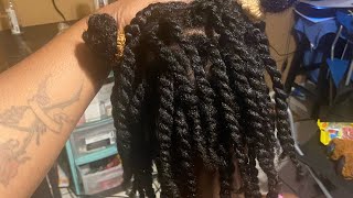 Locs Retwist For Beginners locs retwisting retwist beginners selfcare [upl. by Nalorac733]