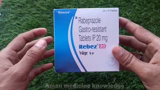 Rabeprazole GastroResistant Tablet IP 20 mg use in hindi review [upl. by Oates683]