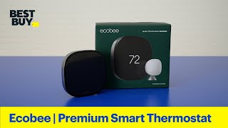 Ecobee Premium Smart Thermostat – From Best Buy [upl. by Bernadina]