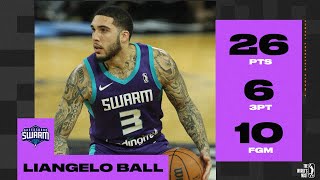 LiAngelo Ball EXPLODES For A CareerHigh 26 PTS amp 6 3PT For Swarm [upl. by Noivart]