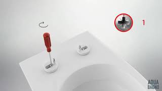 Aqua Bagno Toilet Seat Installation Instruction  How To Install  Duroplast [upl. by Struve]