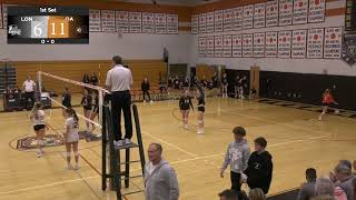 OA Volleyball vs Longmeadow MIAA Div 2 Quarterfinals  110924 [upl. by Yelyak]