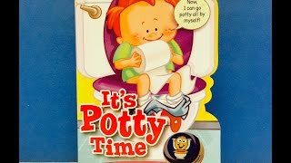 Its Potty Time Learning ReadALong Book with Toilet Push Button [upl. by Glennie]