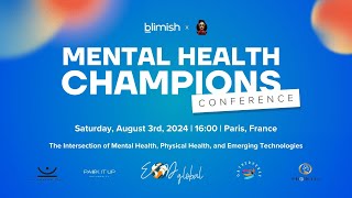 Mental Health Champions Conference  Paris Olympics 2024 [upl. by Annette]