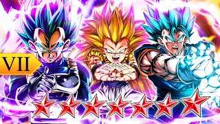 UNHOLY COMBO SYNERGY VEGITO BLUE JUICED TO THE MAX  Dragon Ball Legends [upl. by Anyg]