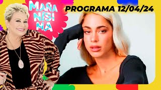 MAÑANÍSIMA  PROGRAMA 120424  EL LLANTO Y DESCARGO DE TINI STOESSEL PREOCUPA SU SALUD MENTAL [upl. by Prospero]