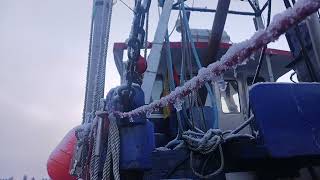 Florida commercial fisherman enjoying the beauty of winter in Alaska [upl. by Corey]