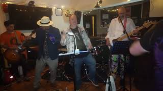 Clunge  White Riot The Clash Cover Live At The Stanford Arms for Roberts 60th [upl. by Eimar]