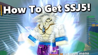 How To Get SSJ5 In Dragon Soul [upl. by Onaivatco206]