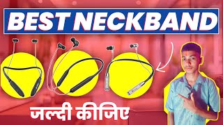 Top 3 Best Neckband Under ₹500 in 2024 ⚡ Best Bluetooth Earphones under 500 ⚡ October 2024 [upl. by Kcirdled]