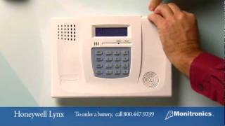 How to Change Your Honeywell Lynx Battery [upl. by Bulley]