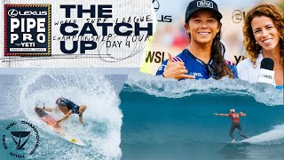 Emerging World Title Threats Take Over Lexus Pipe Pro  The Catch Up Day 4 [upl. by Lemmueu]