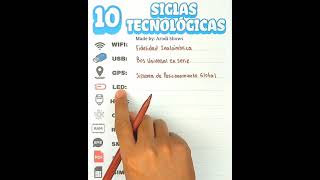 10 Siglas Tecnológicas [upl. by Yrocaj292]