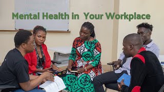 MiniMental Health Series Maintaining Good Mental Health At The Workplace by Dr Fadila Aisha Adamu [upl. by Smiga]