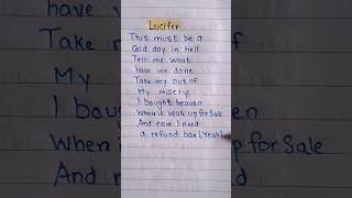 Eminem  Lucifer feat Sly Pyper eminem rap hiphop thedeathofslimshady lyrics [upl. by Imotas]