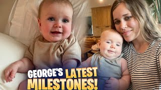 Jessa Duggars Heartwarming Family Update Son Georges Latest Milestones [upl. by Inaja441]