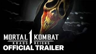 Mortal Kombat 1 Khaos Reigns Official Ghostface Teaser Trailer [upl. by Abba274]