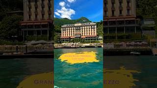 The Grand Hotel Tremezzo Lake Como Italy 🇮🇹 the jewel 💎 of the Lake [upl. by Terb223]