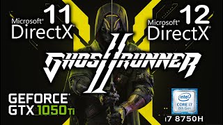 DirectX 11 vs DirectX 12  Ghostrunner 2  DX 11 vs DX 12 [upl. by Drona416]